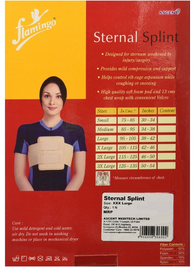Flamingo Sternal Splint (XXXL)