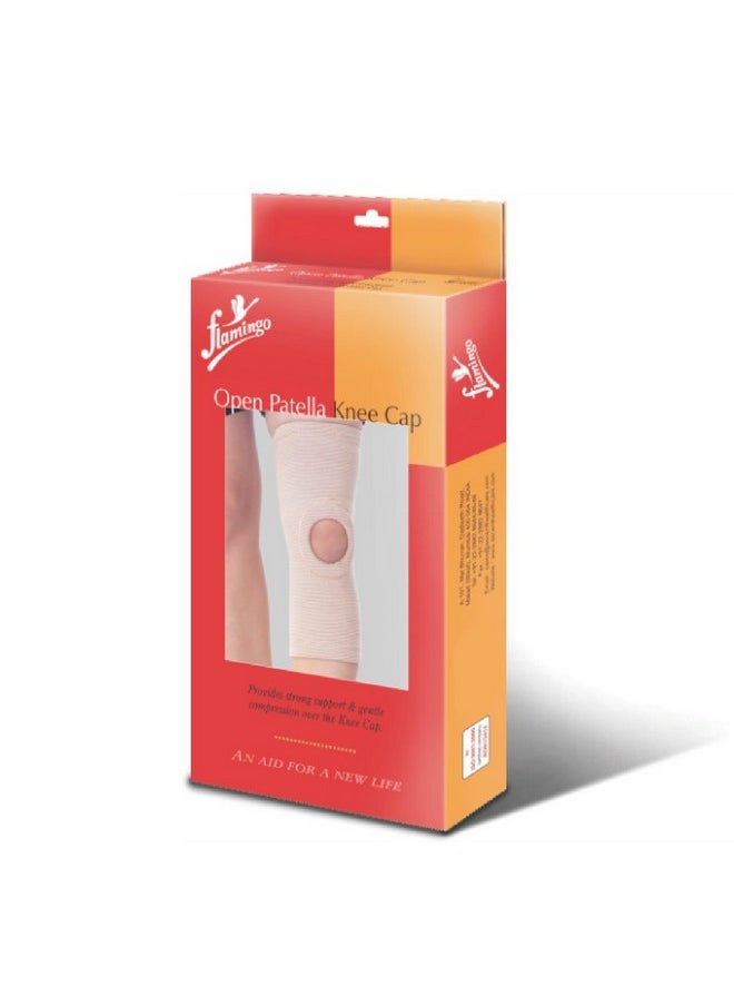 Flamingo Open Patella Knee Cap - Large