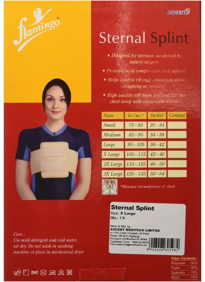 Flamingo Sternal Splint (Extra Large)