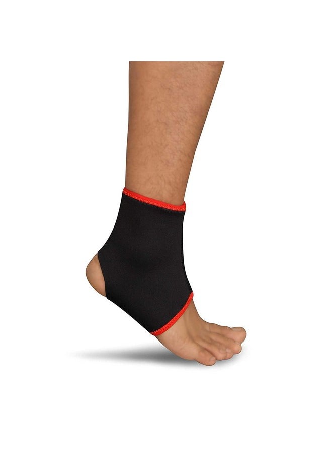 Nivia Orthopedic Adjustable Ankle Support (Slip In) For men and women, for gym, for outdoor sports, ankle brace for sports, Pain relief ankle protection guard, Ankle Band, Size (Large)