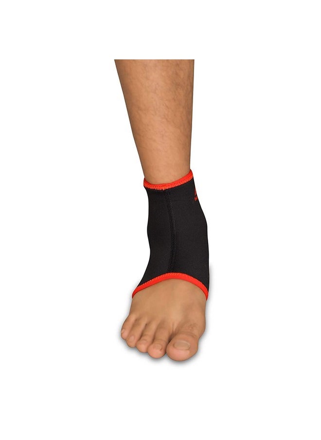 Nivia Orthopedic Adjustable Ankle Support (Slip In) For men and women, for gym, for outdoor sports, ankle brace for sports, Pain relief ankle protection guard, Ankle Band, Size (Large)