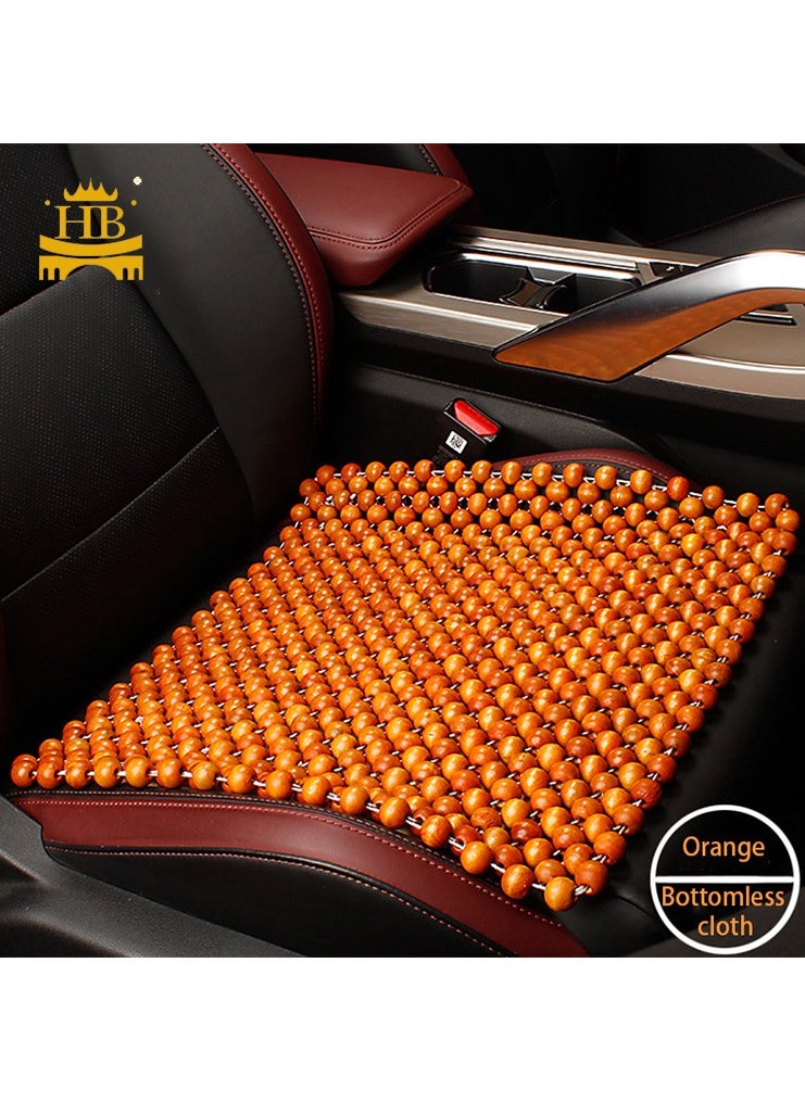 Car Seat Covers Summer Wooden Beads Car Seat Cushion Single Piece Summer General Wooden Bead Cool Pad Front Row Wooden Bead Pad