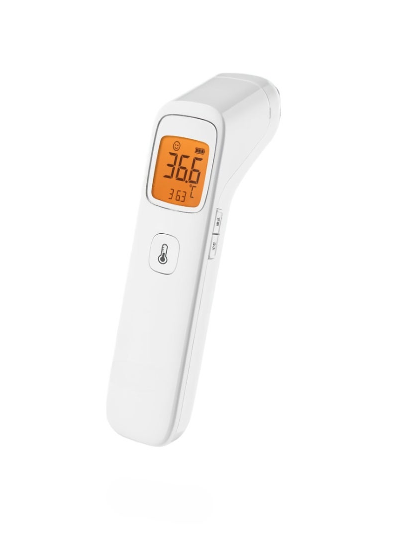 Digital Thermometer, High Precision Forehead Thermometer, Portable Infrared Contactless Thermometer, Durable Electronic Temperature Thermometer, (1pc, White)