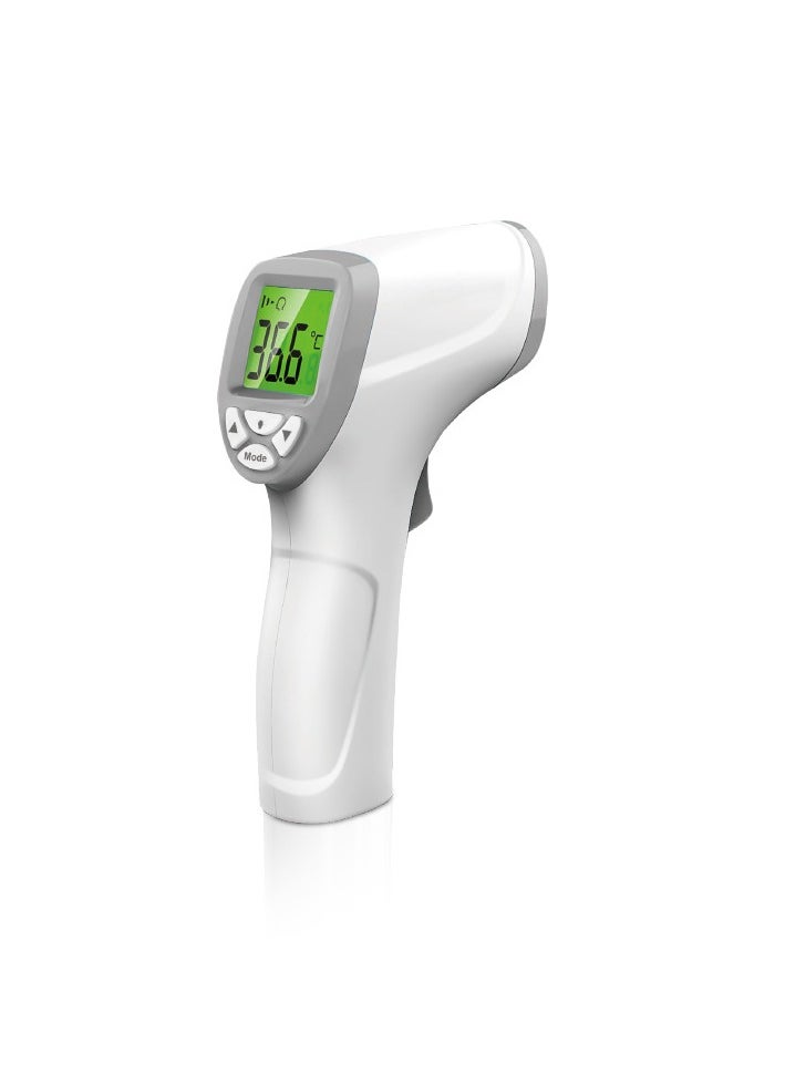 Forehead Thermometer, Durable Handheld Touchless Thermometer, Non Contact Infrared Body Temperature Measurement Device With Digital LCD Display, (1pc, White)