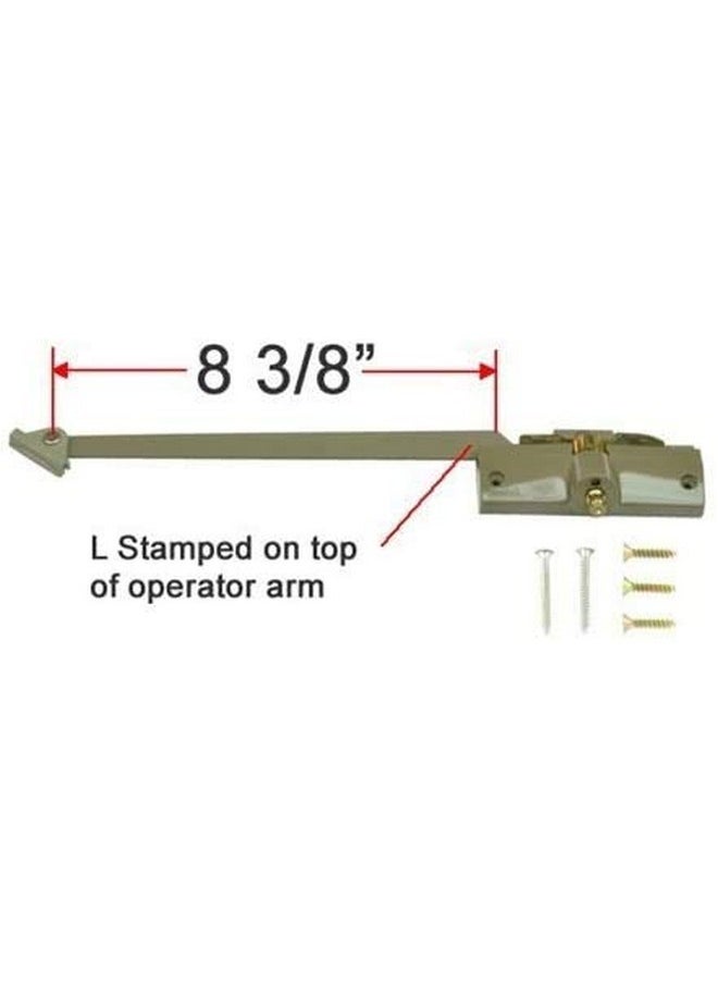 Andersen Straight Arm Operator (Left Hand) with 8-3/8