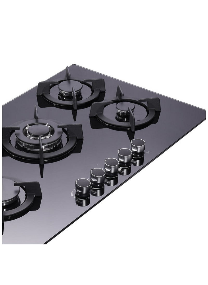 5 Burner Glass Gas Hob  BS