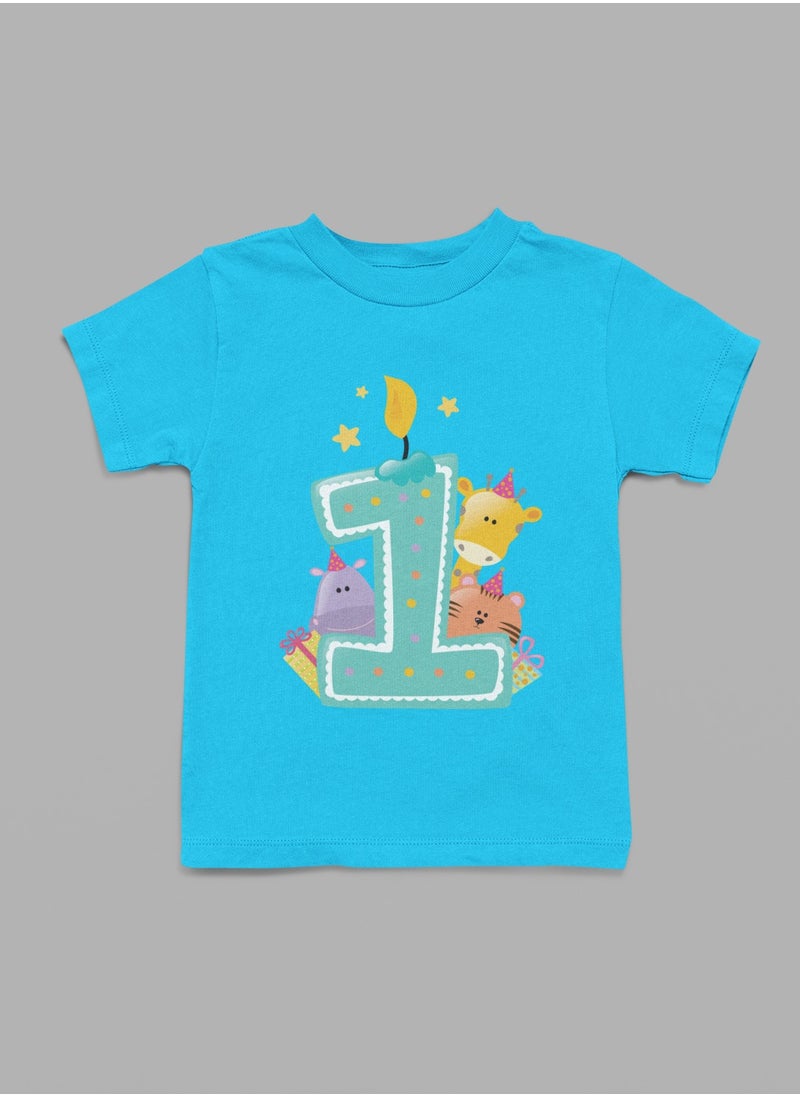 1st Birthday Outfit T-Shirt for Kids