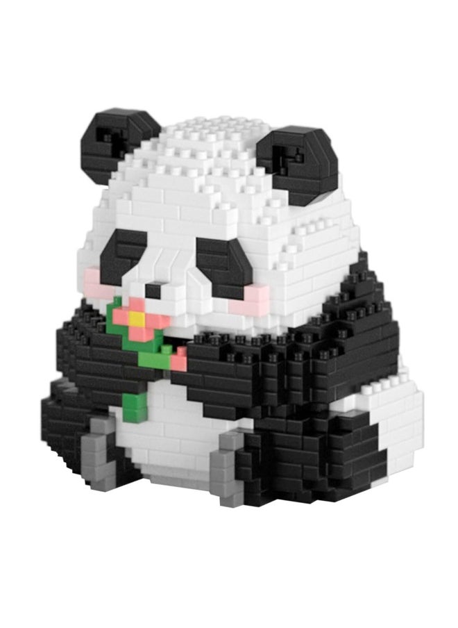 Micro Building Blocks Animal Set, 3 in 1 Panda Mini Building Blocks, DIY Mini 3D Building Toy Bricks, 720 PCS Micro Mini Panda Building Toy Bricks for Adults, Kids