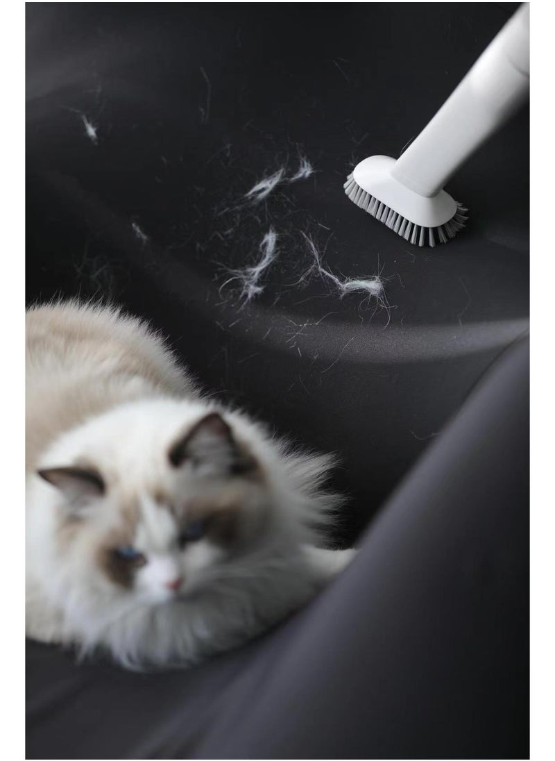 Pet Grooming 13500Pa 400W Vacuum Cleaner / Versatile Grooming Kit / Convenient Storage / 2-in-1 Crevice Tool / Clipping Combs / Cleaning Brush / Hose Holder / Grooming Brush / Electric Clipper / Pet Hair Remover - White