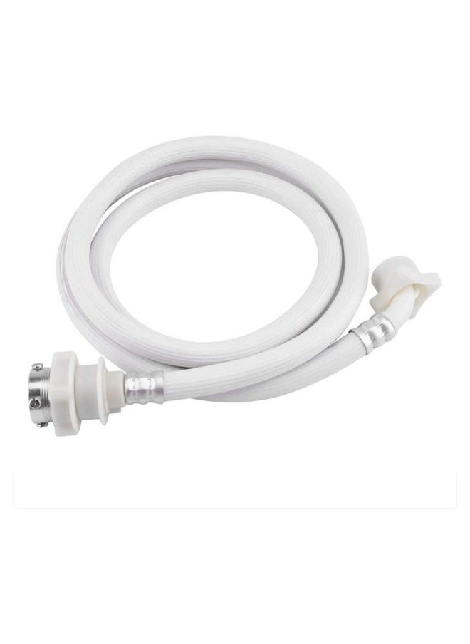 Washing Machine Hose Connector Automatic Washing Machine Inlet Hose Extension Tube 2m White