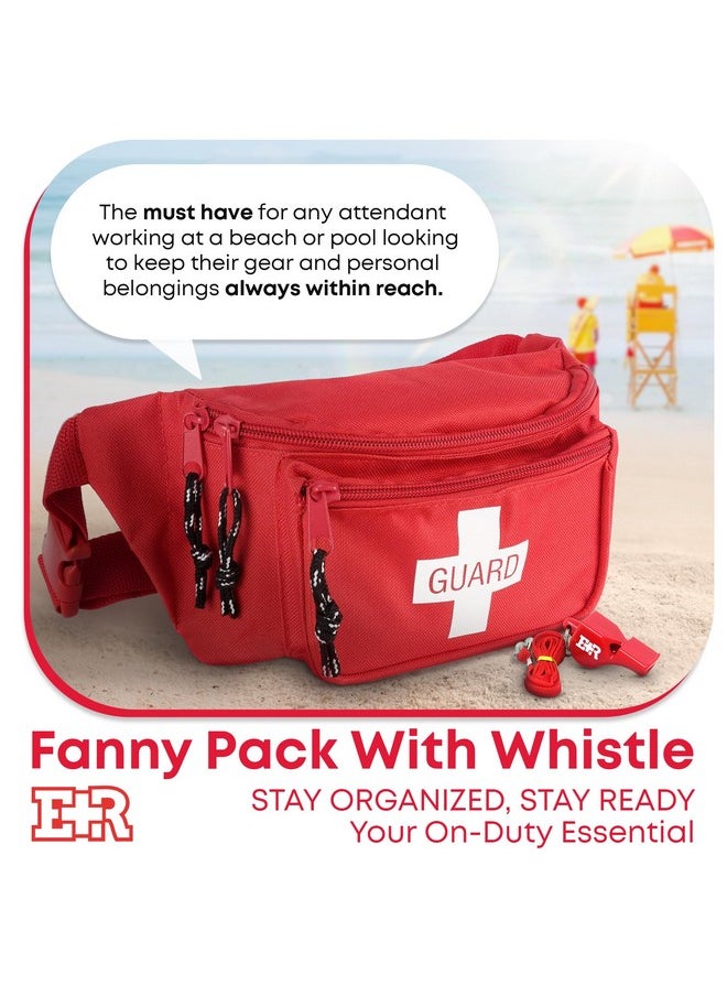 Ever Ready First Aid Fanny Pack/Hip Pack (Fanny Pack With Whistle)