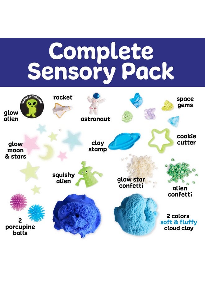 Creativity for Kids Sensory Pack: Outer Space - Toddler Activities and Sensory Bin Filler, Space Toys and Gifts for Kids, Sensory Toys for Toddlers 3-4+
