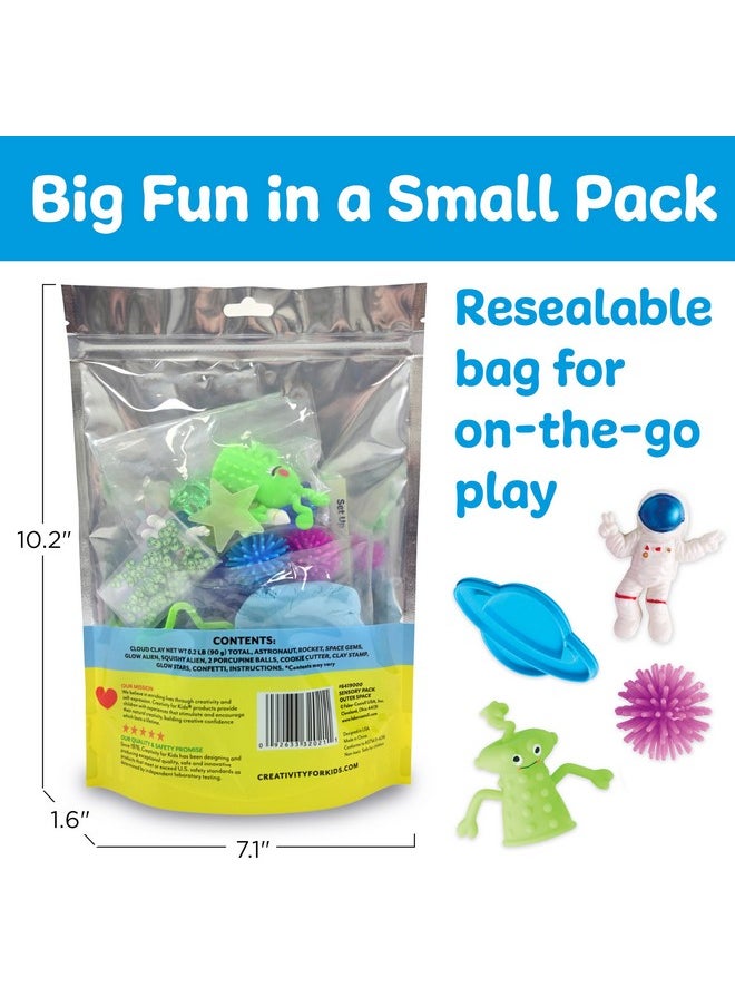 Creativity for Kids Sensory Pack: Outer Space - Toddler Activities and Sensory Bin Filler, Space Toys and Gifts for Kids, Sensory Toys for Toddlers 3-4+