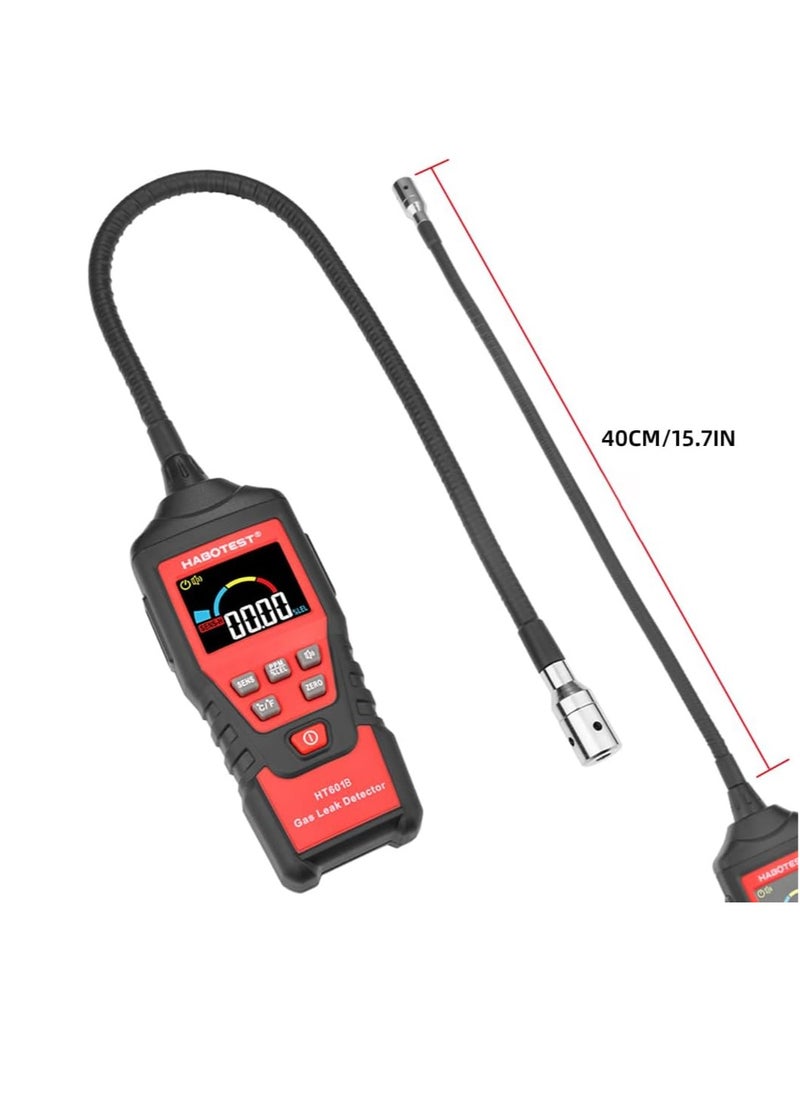 Ht601A Natural Gas Tester, Lightweight And Portable Natural Gas Leak Detector, Strong And Durable Gasoline Methane Tester For Pipelines, Fuel Tanks, Passenger Cabins Etc, (Simple Version)