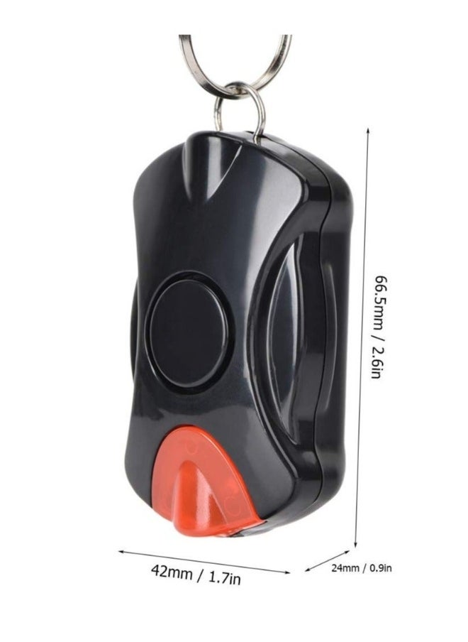 Mini Alarm Keychain, Safety Siren Personal Keychain Alarm for Women Protection, Self Defense Safe Sound Alert with Flashlight