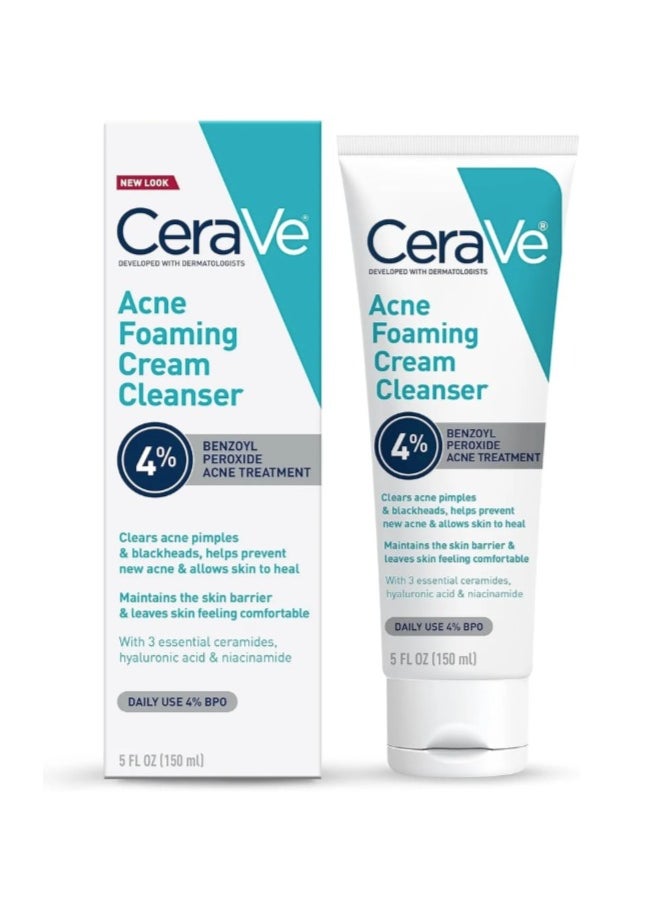 Acne Foaming Cream Cleanser 150ml