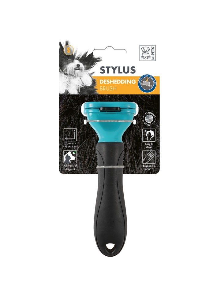 Deshedding Brush, Stylus Deshedding Brush for all pets - SMALL SIZE