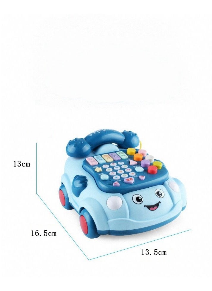 Baby Toys with Light and Music,Baby Phone Musical Car Toy,Early Sounding Educational Toy for Baby