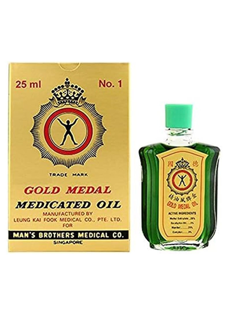 Gold Medal Medicated Pain Killer Oil 25ml (Pack of 12)