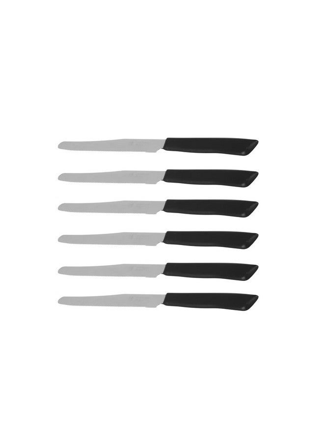 Italian Knives 6 Pack (Black)