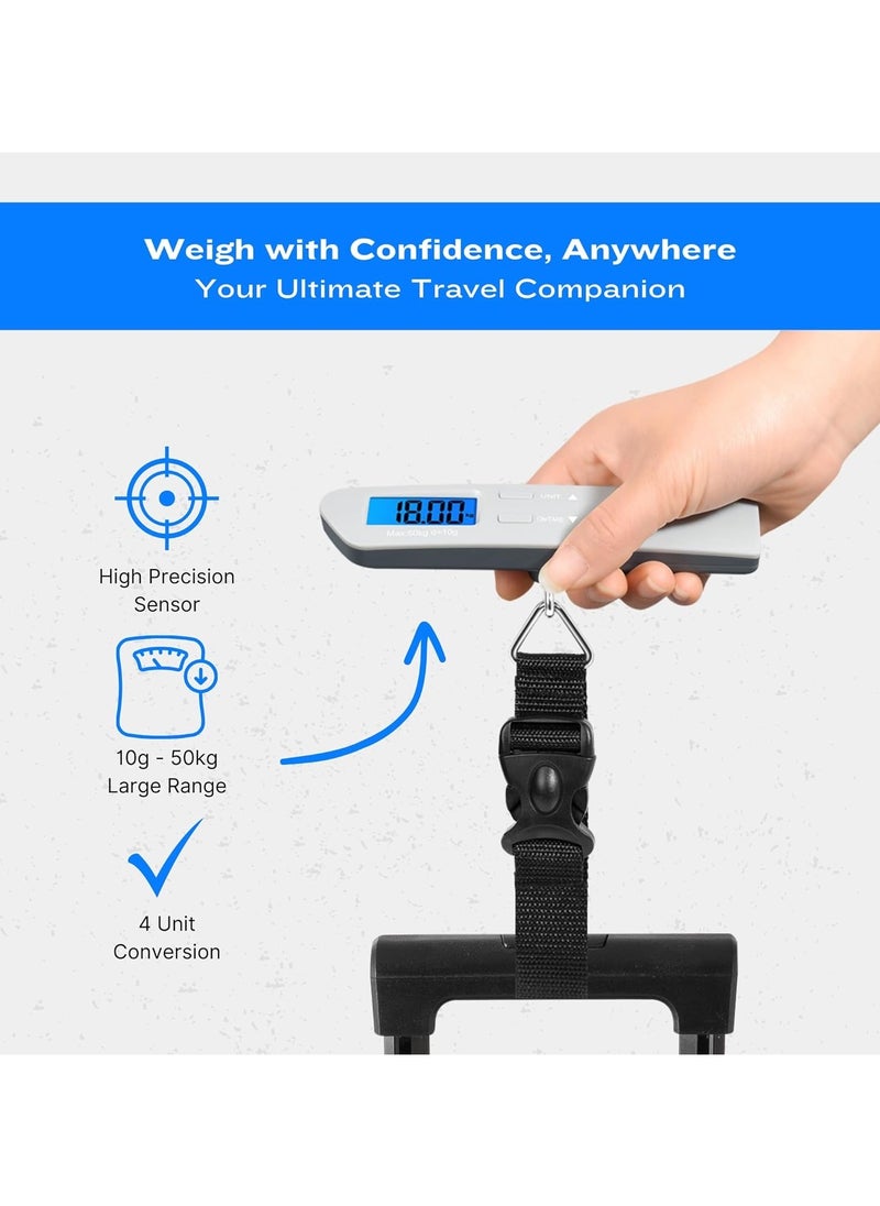 Pikkaboo Portable Digital Travel Weighing Scale