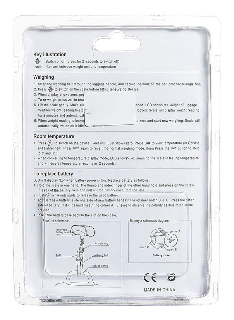 Digital Luggage Scale,