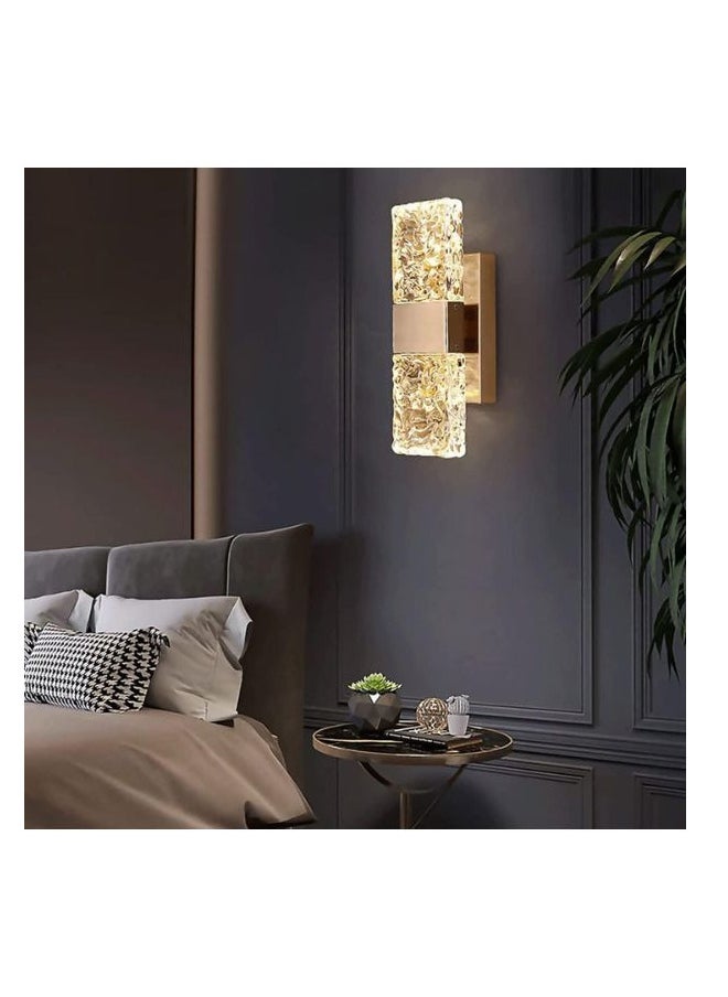 A F N LIGHTINGS Wall Lights Nordic Crystal Simple Wall Lamp LED Modern Living Room Bedroom Corridor Bedside Lamp Wall Lighting Sconces