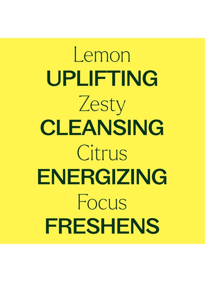 Plant Therapy Lemon Essential Oil for Diffusing, 10 mL (1/3 oz) 100% Pure, Undiluted, Natural Aromatherapy, Lemon Oil for Skin, Lemon Oil for Cleansing, Energizing & Uplifting, Therapeutic Grade