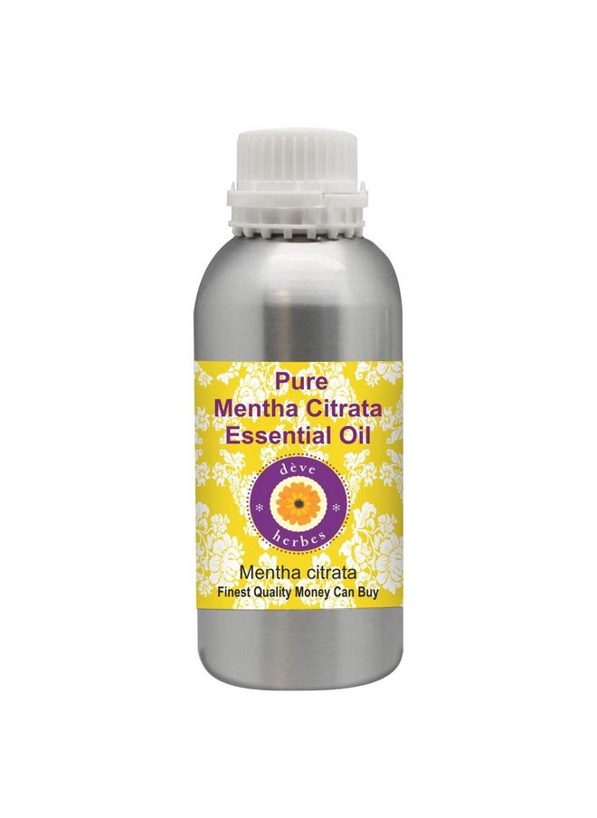 Deve Herbes Pure Mentha Citrata Essential Oil (Mentha citrata) Steam Distilled 1250ml