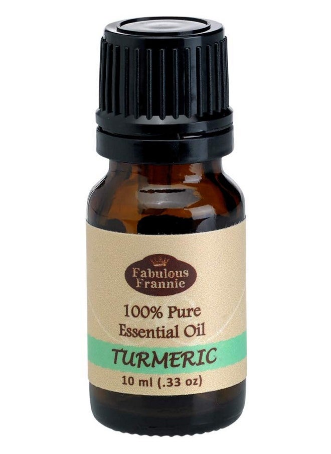 Fabulous Frannie Turmeric 100% Pure, Undiluted Essential Oil 10ml (Pack of 1)