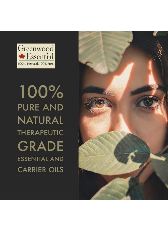 Greenwood Essential Pure Gurjun Balsam Essential Oil (Dipterocarpus turbinatus) with Glass Dropper Steam Distilled 30ml