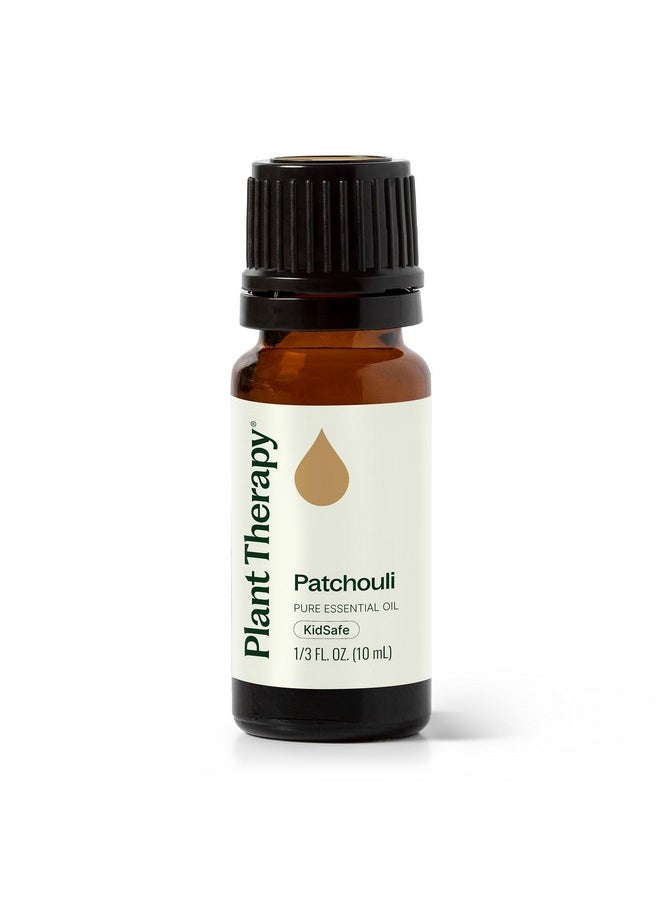 Plant Therapy Patchouli Essential Oil 100% Pure, Undiluted, Natural Aromatherapy, Therapeutic Grade 10 mL (1/3 oz)