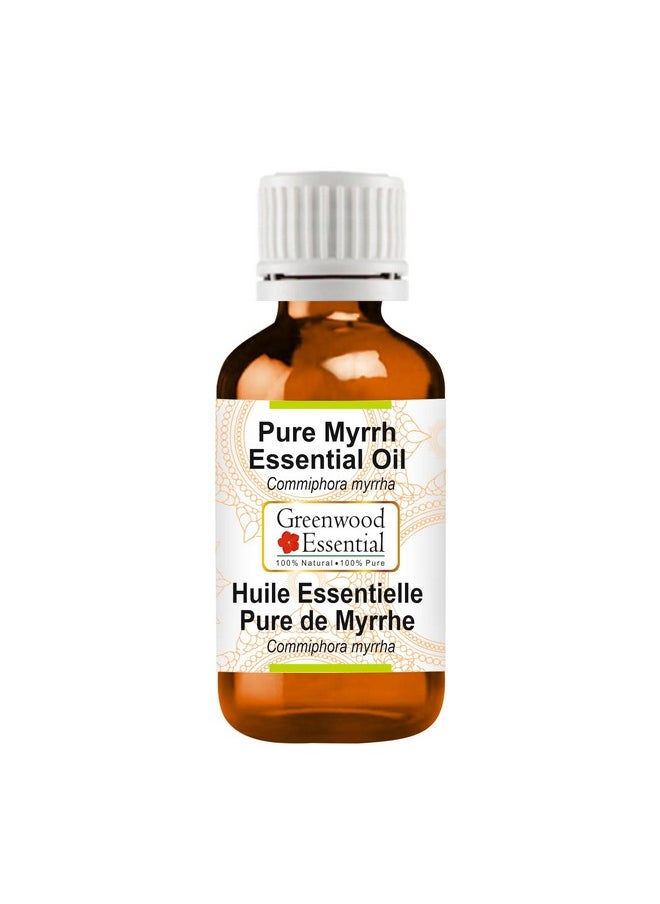 Greenwood Essential Pure Myrrh Essential Oil (Commiphora myrrha) Steam Distilled 2ml