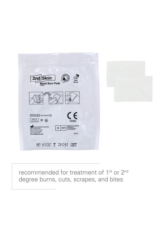 Spenco 2nd Skin Moist Burn Pads, Small (1.5 x 2 Inches), 6-Count