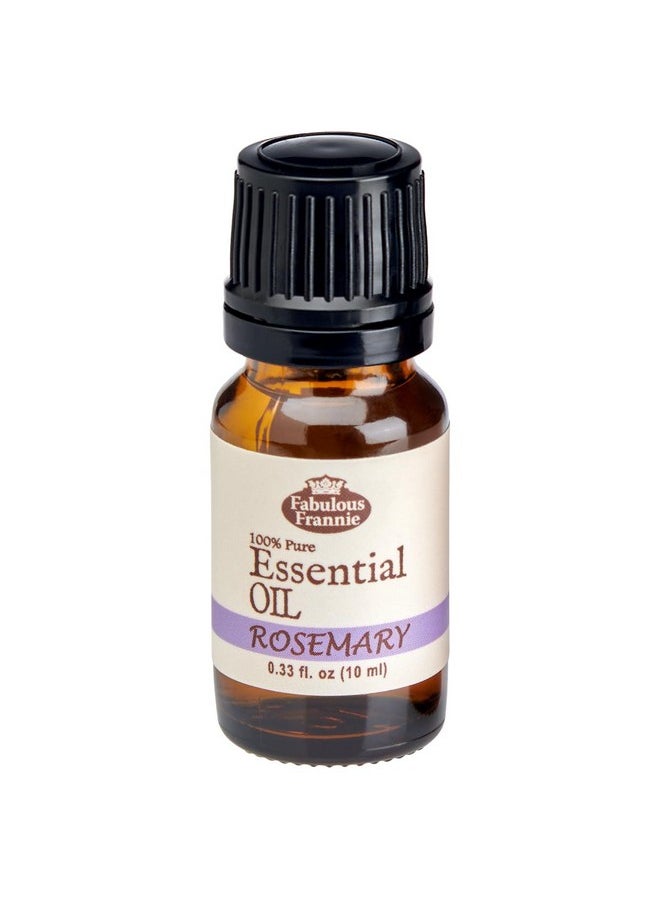 Fabulous Frannie Rosemary 100% Pure, Undiluted Essential Oil Therapeutic Grade - 10 ml. Great for Aromatherapy!