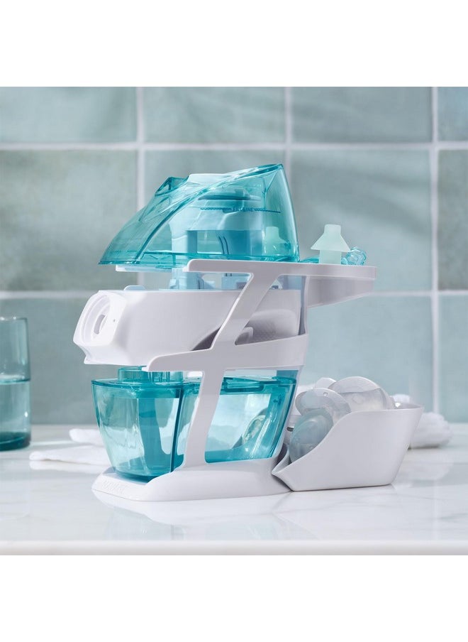 Navage Countertop Caddy - Storage Caddy Organizer for The Navage Nasal Irrigation System - 3-Tier Nose Cleaning Supplies Organizer with Detachable Tray - Plastic Caddy Only - Nasal Care Accessories