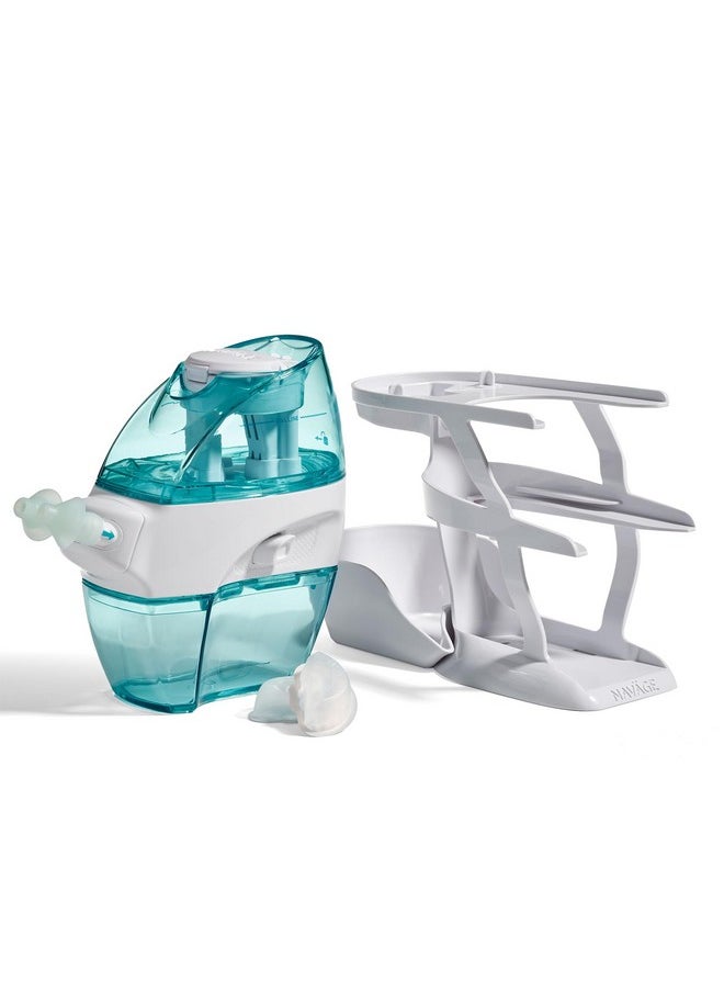 Navage Countertop Caddy - Storage Caddy Organizer for The Navage Nasal Irrigation System - 3-Tier Nose Cleaning Supplies Organizer with Detachable Tray - Plastic Caddy Only - Nasal Care Accessories