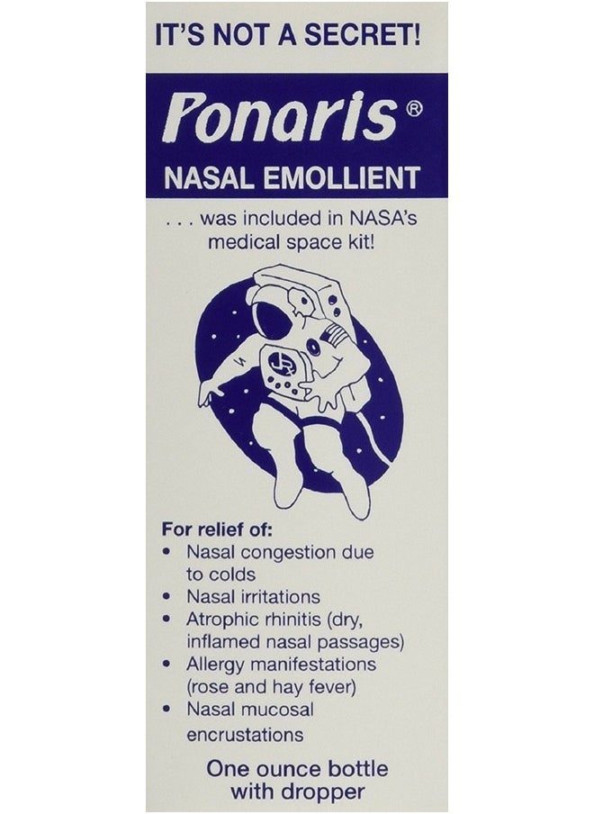 Ponaris Nasal Emollient, 1 Ounce (Pack of 2)