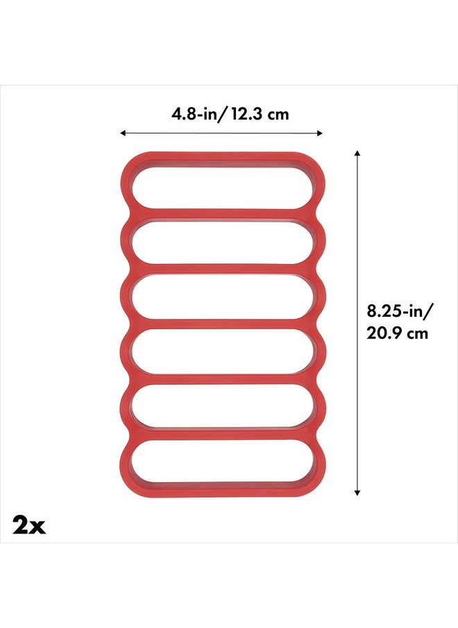 OXO Good Grips Silicone Roasting Racks, 2-Pack