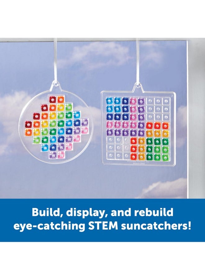 Learning Resources STEM Explorers Suncatchers Art Kit - STEM Toys for Kids Ages 5+, STEM Toys, Science for Kids, Building Toys, STEM Projects