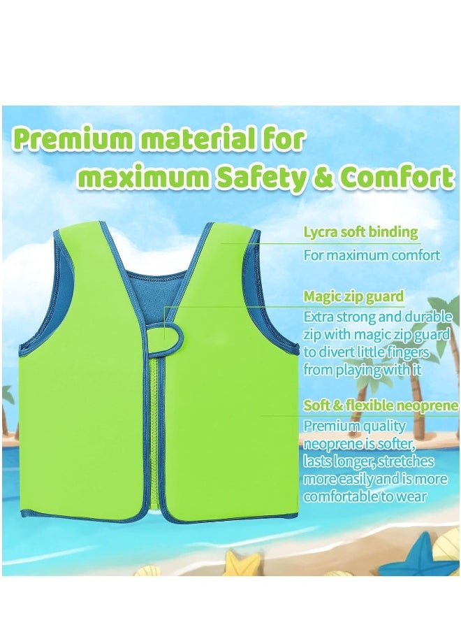 Kids Swim Vest Float Toddler Learn to Swim Floatation Jackets Training for Boys Girls Swimwear Flotaties Swimming Pool