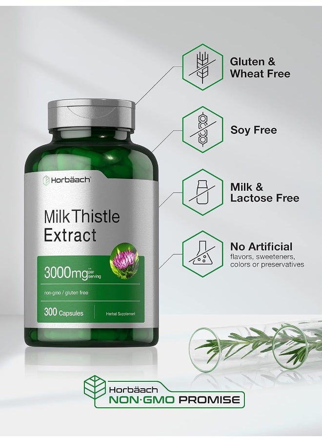 Horbaach Milk Thistle Gluten-free Extract (3000mg)