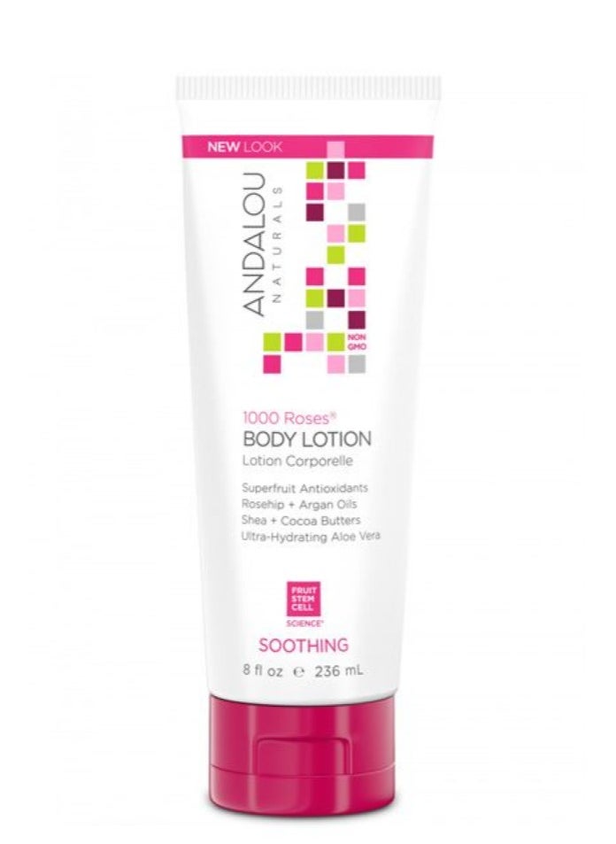 Andalou 1000 Roses Soothing Lotion 8Oz