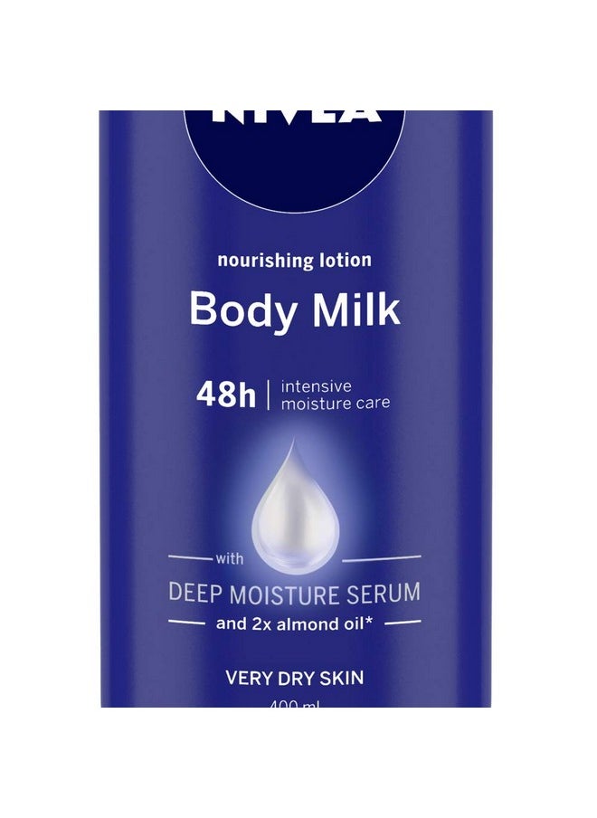 Nivea Moisturizing Lotion Body Milk, 400ml And Nivea Moisturization Lotion Body Milk, 120ml