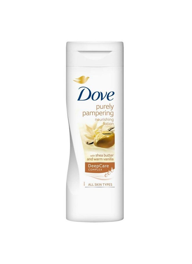 Dove Essential Nourishment Body Lotion, 400 ml (Shea Butter and Warm Vanilla)