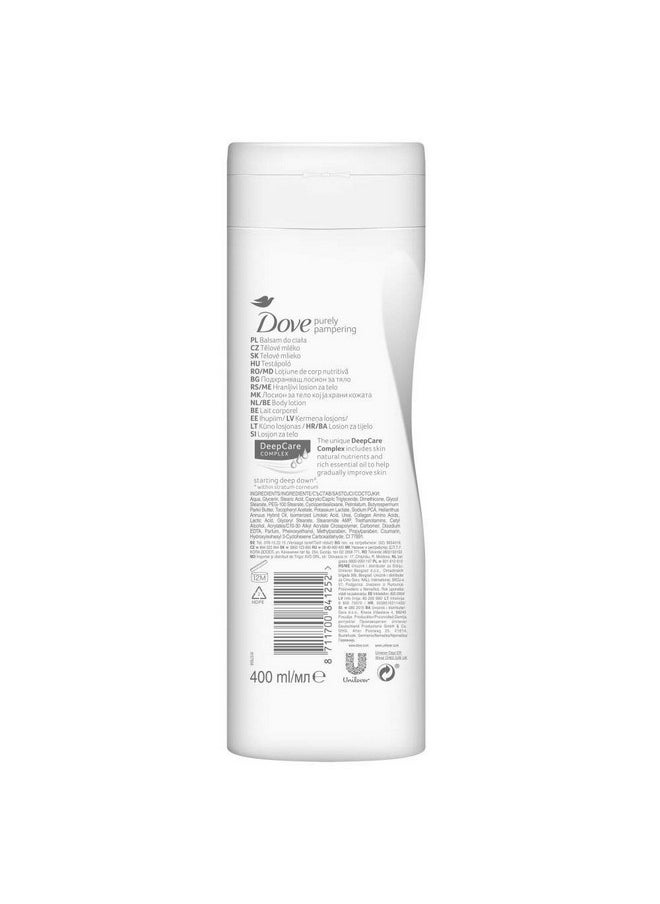 Dove Essential Nourishment Body Lotion, 400 ml (Shea Butter and Warm Vanilla)