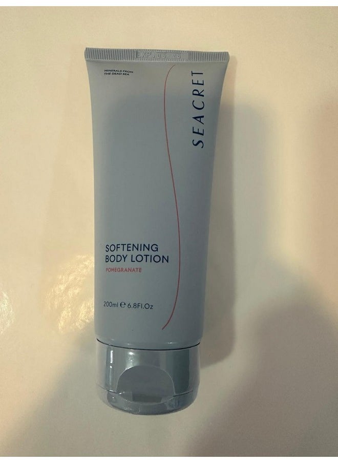 SEACRET POMEGRANATE BODY LOTION: Daily Moisturizing Lotion with Dead Sea Minerals, Chamomile, Avocado Oil, Aloe Vera, Vitamin A & E for All Skin Types, 6.8 Oz