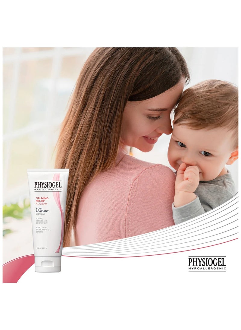 PHYSIOGEL Calming Relief A.I. Cream (For Dry Irritated & Reactive Skin) 100ml