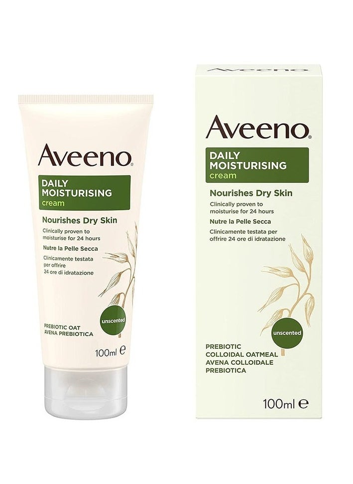 Daily Moisturising Cream Nourishes Dry Skin 100ml