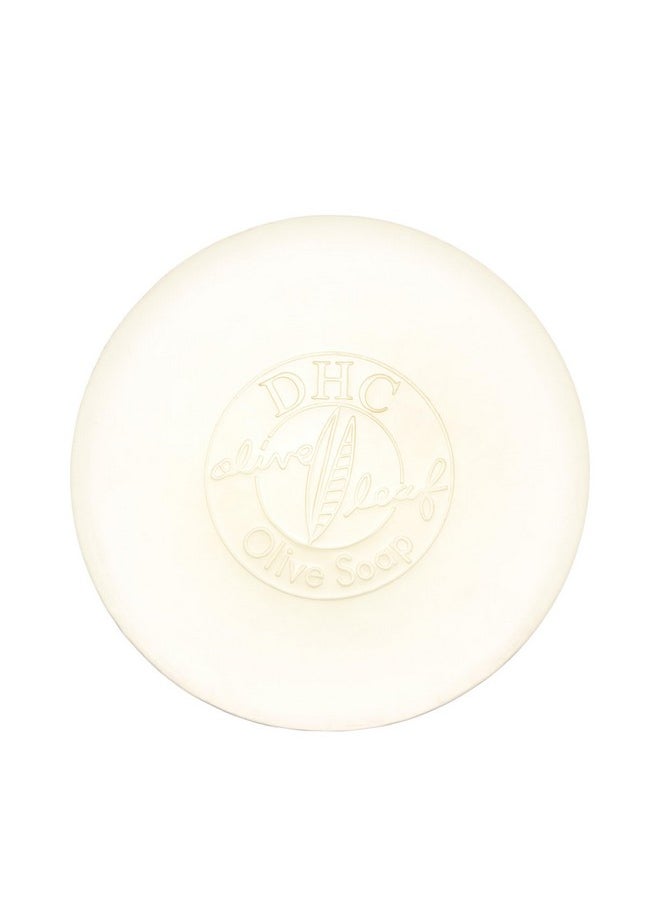 DHC Olive Soap, Nourishing Gentle Cleansing Bar, Retains Moisturize, Flights Premature Aging, Ideal for Dry and Mature Skin, 3.1 oz. Net wt.
